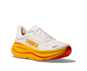 Hoka Bondi 9 Womens Frost/Sunflower