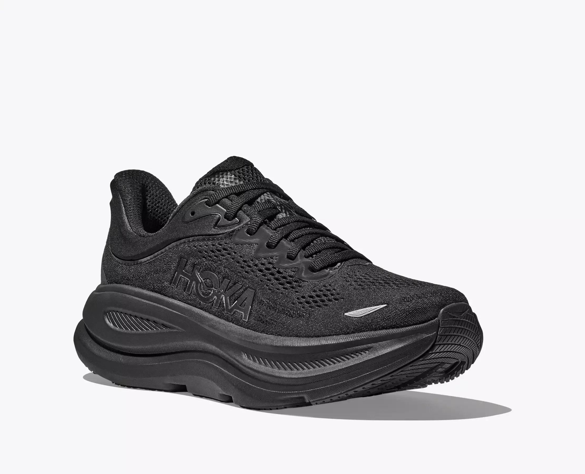 Hoka Hoka Bondi 9 X-Wide Mens Black-Black 1162015 Platou Sport 1