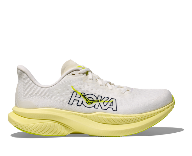 Hoka Hoka Mach 6 Womens White-Neon Hoka Citrus 1147810 Platou Sport 1