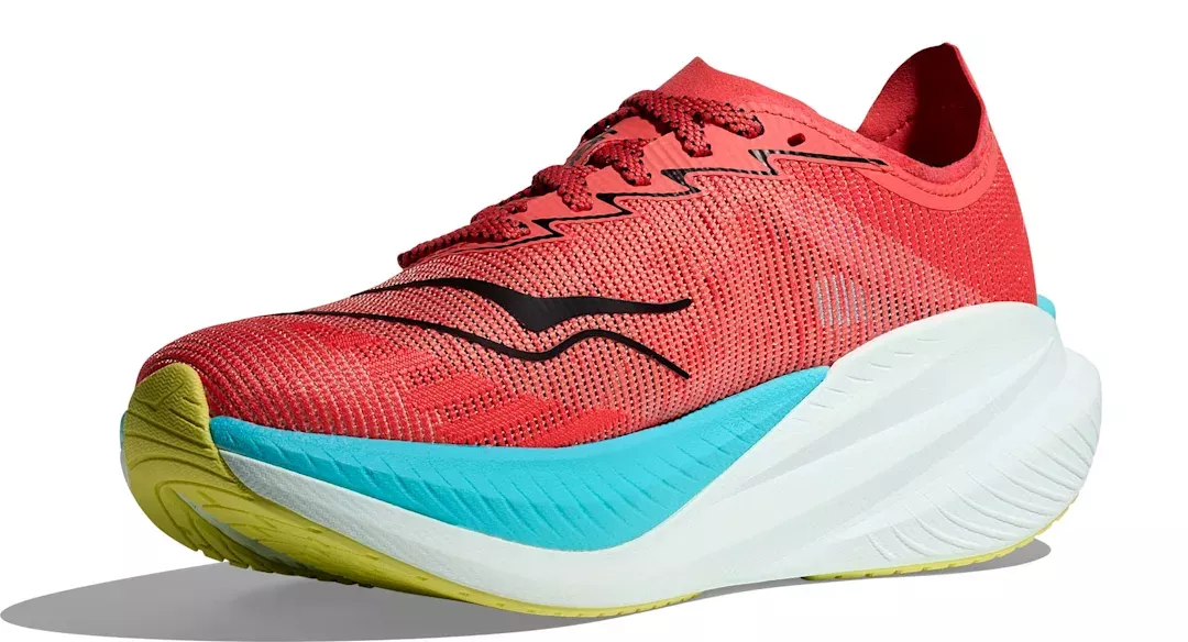 Hoka Hoka Mach X 2 Mens Grapefruit-Electric Coral 1155119 Platou Sport 4