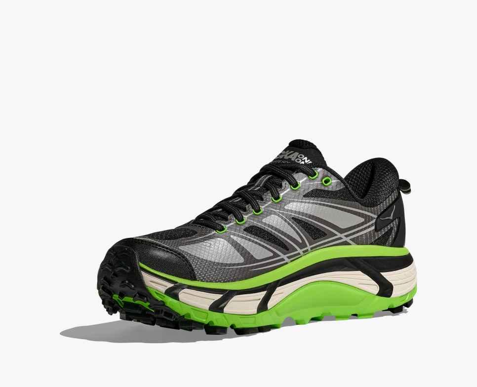 Hoka Hoka Mafate Speed 2 Unisex Black-Electric Green 1126851 Platou Sport 5