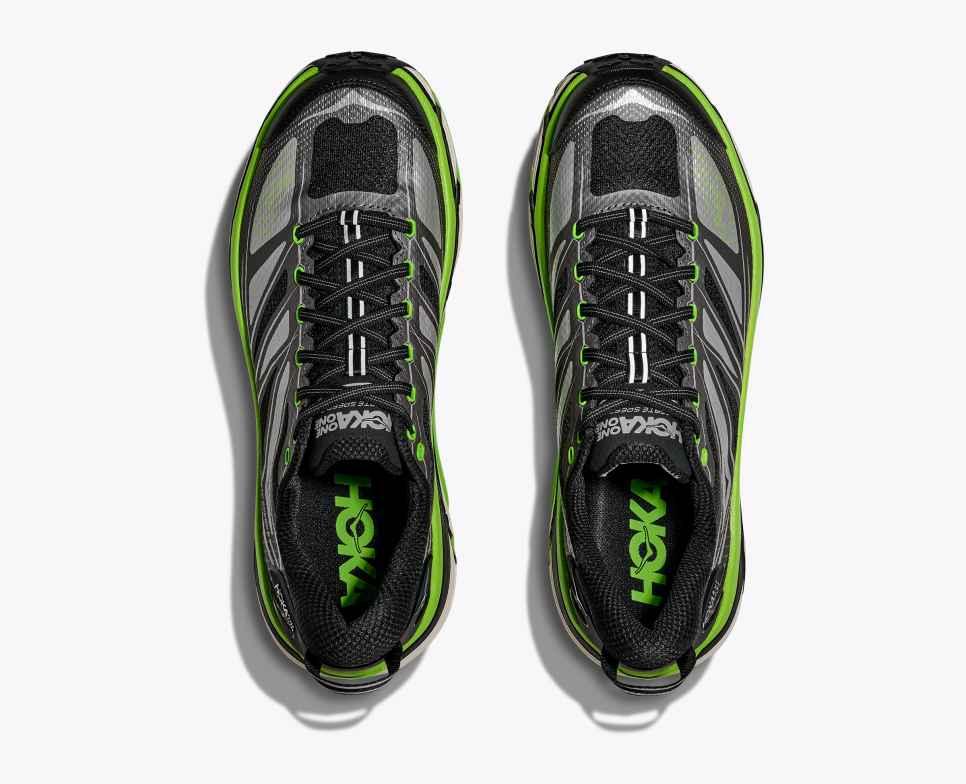 Hoka Hoka Mafate Speed 2 Unisex Black-Electric Green 1126851 Platou Sport 6