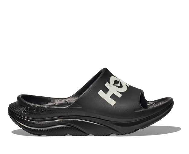 Hoka Hoka Ora Athletic Slide Unisex Black-White 1155154 Platou Sport 1