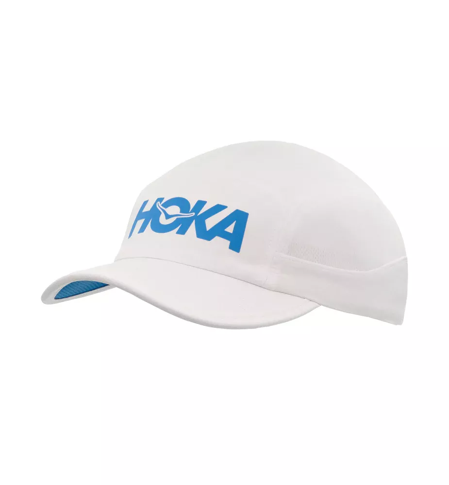 Hoka Hoka Run Hat Unisex White 1164330 Platou Sport 1