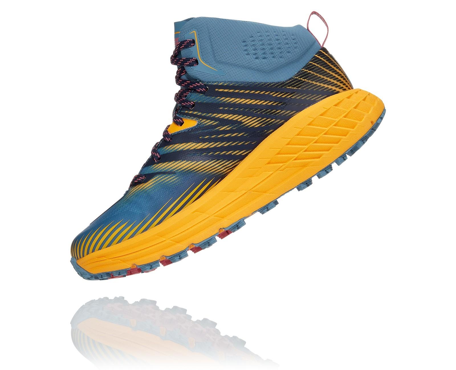 Hoka Hoka Speedgoat Mid 2 GTX Womens Provincial Blue-Saffron 1106533 Platou Sport 5