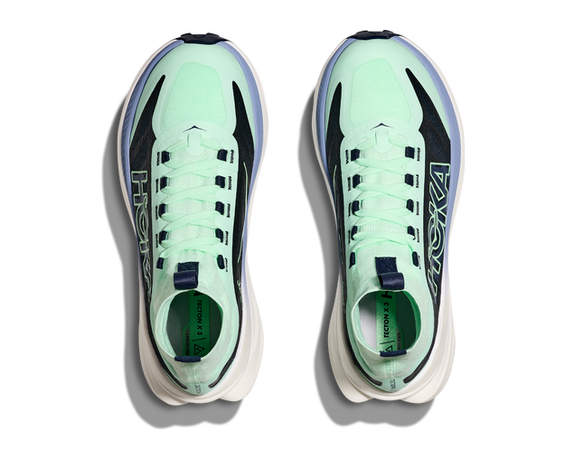 Hoka Hoka Tecton X 3 Womens Mint Fluorite-Varsity Navy 1155114 Platou Sport 3