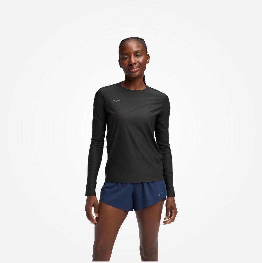 Hoka Hoka Womens Airolite Longsleeve 2.0 Black 115775 Platou Sport 1