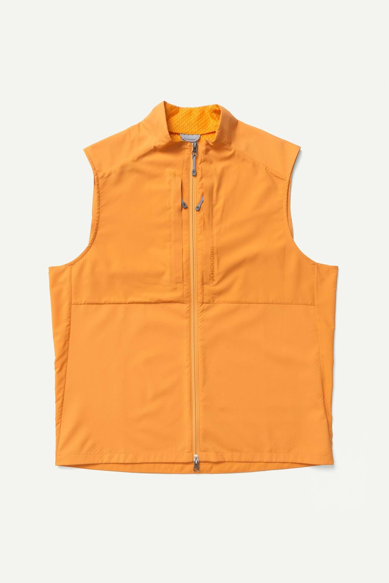Houdini Mens Pace Hybrid Vest Sun Ray - PlatouSport