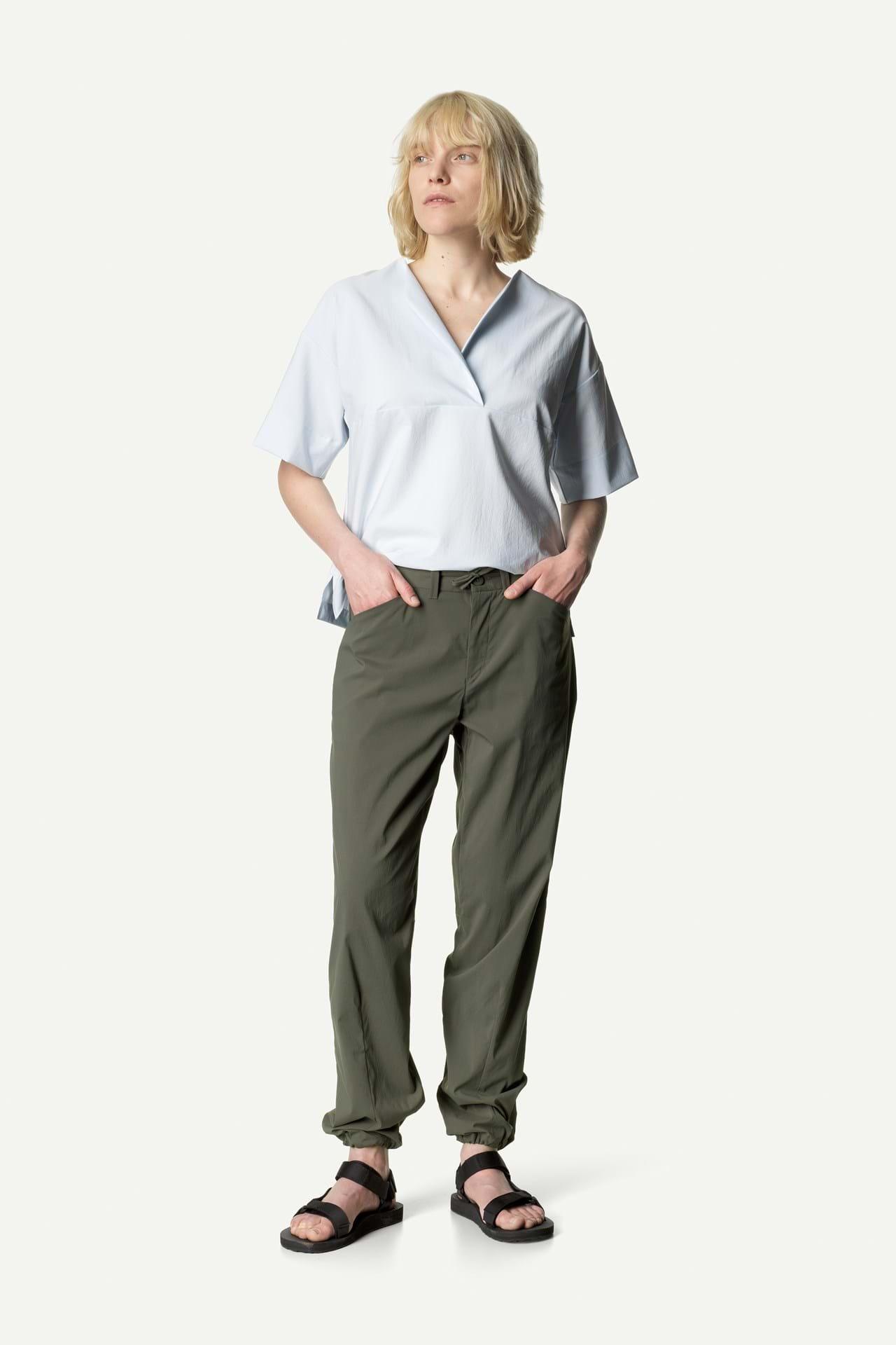 Houdini Houdini Womens Wadi Pants Baremark Green 160724 Platou Sport 1