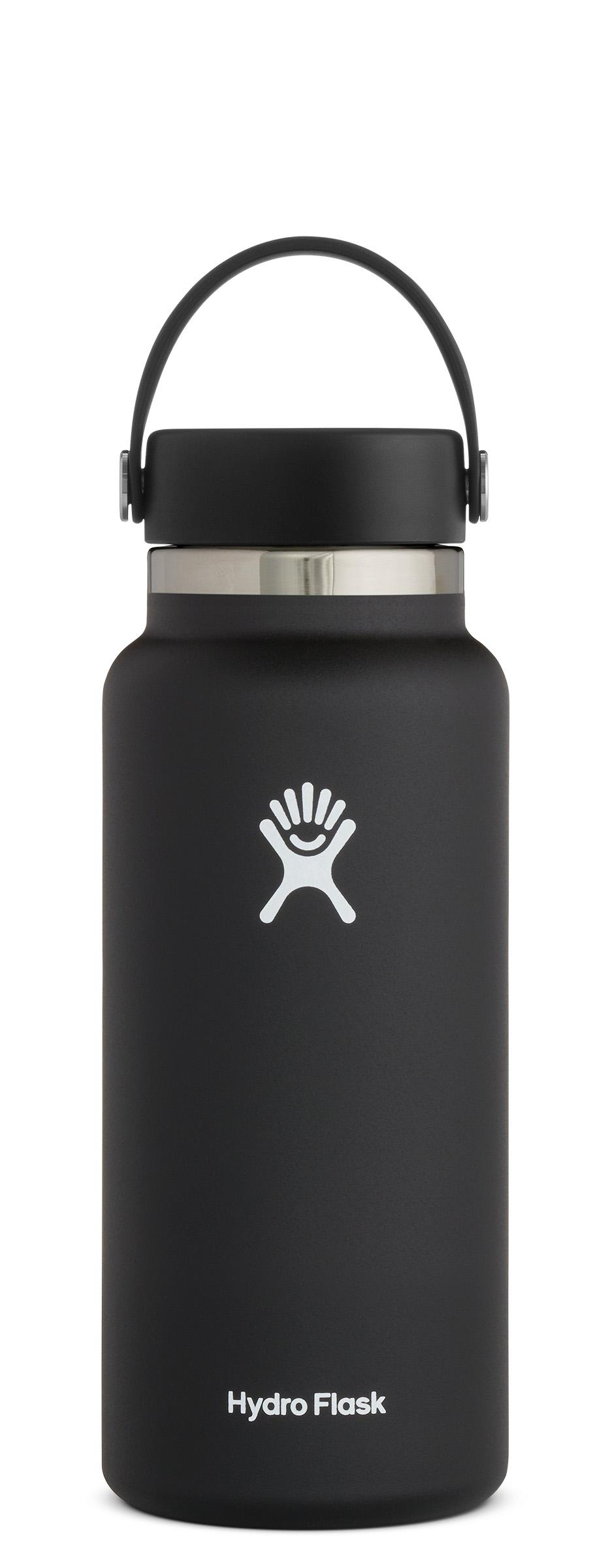 Hydro Flask Hydro Flask 32 Oz Wide Flex Cap Black W32BTS001 Platou Sport 1