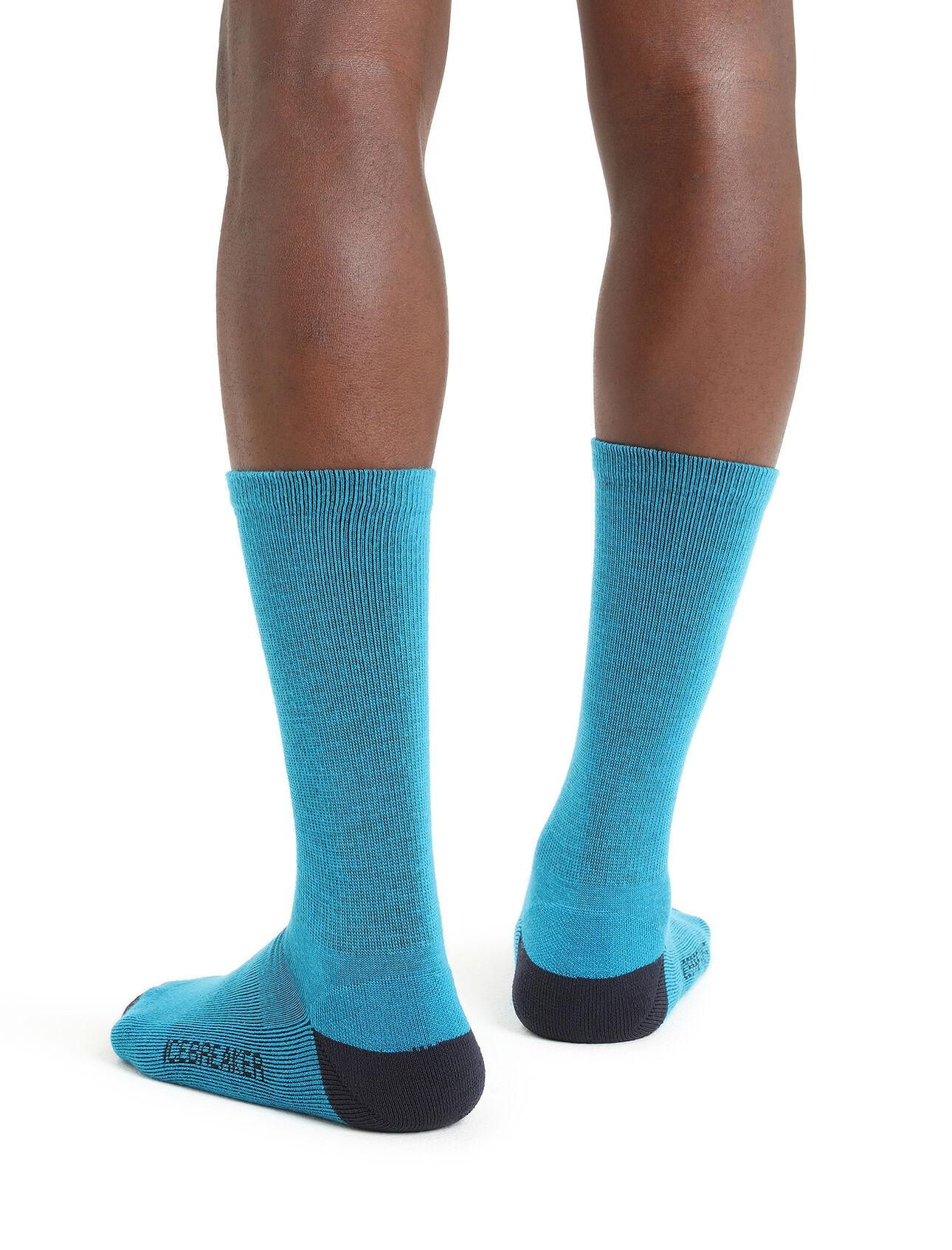 Icebreaker Icebreaker Men Lifestyle_Light Crew Geo Blue-Midnigh IBN327 Platou Sport 4