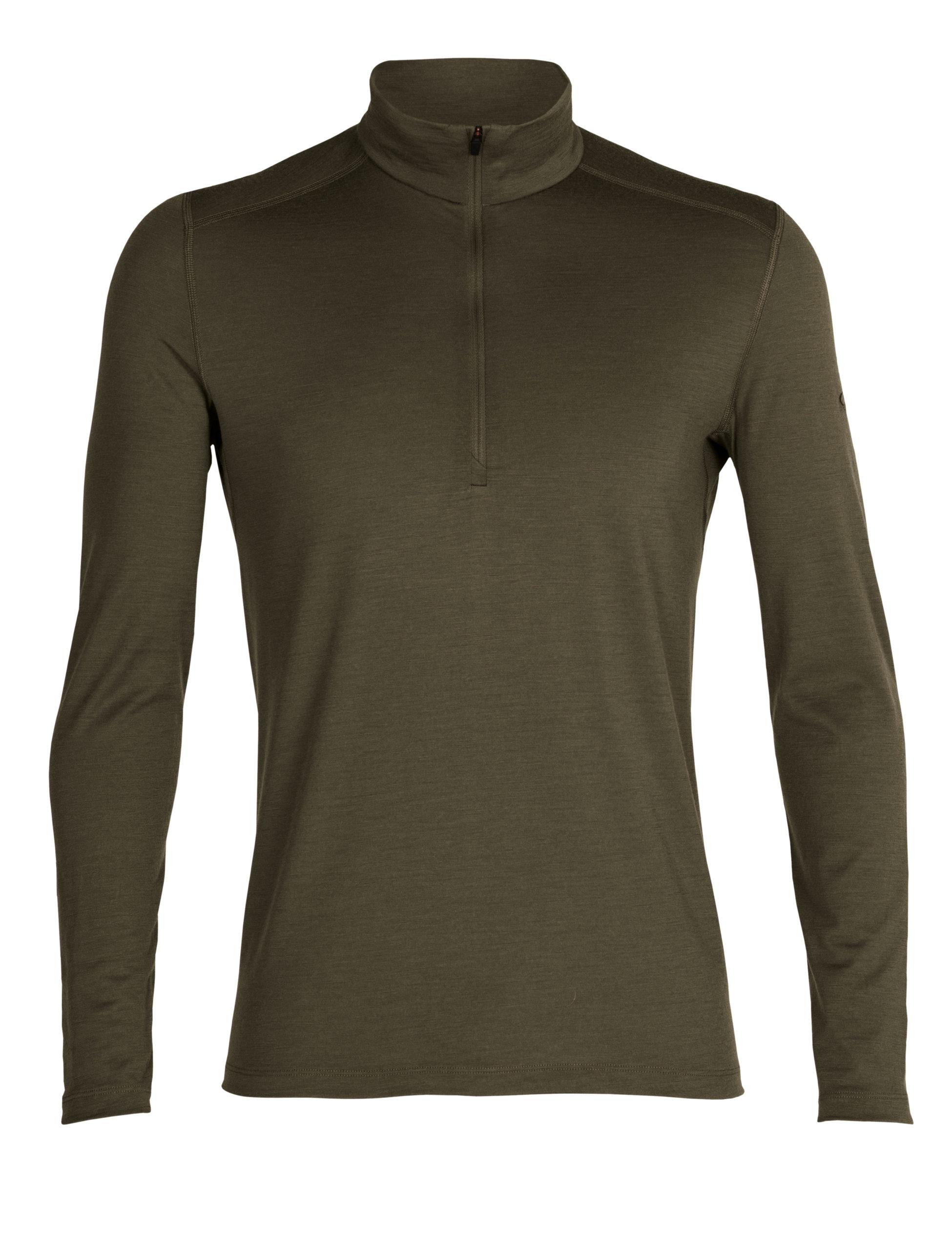 Icebreaker Icebreaker Mens 200 Oasis Ls Half Zip Loden 104367 Platou Sport 1
