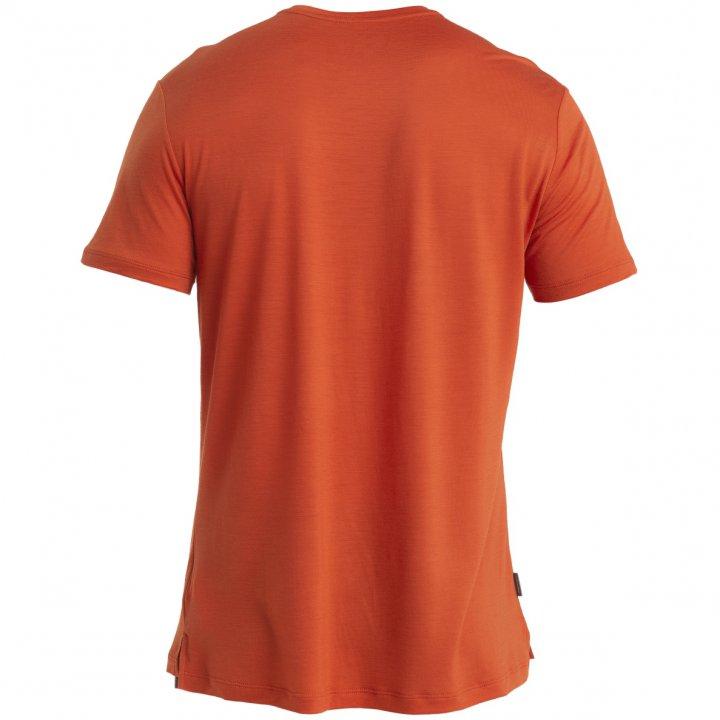 Icebreaker Icebreaker Mens Merino 125 Cool-Lite™ Sphere III SS Tee Molten 0A56ZM Platou Sport 3