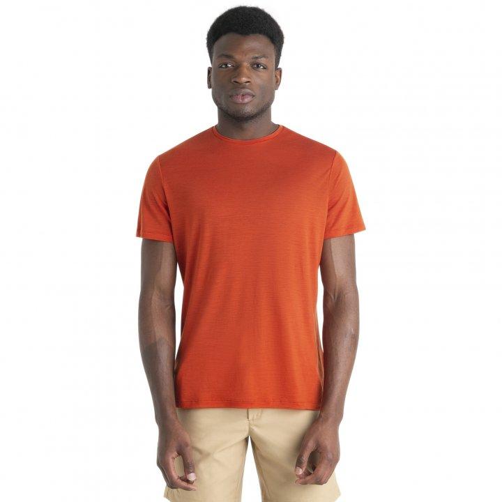 Icebreaker Icebreaker Mens Merino 125 Cool-Lite™ Sphere III SS Tee Molten 0A56ZM Platou Sport 4