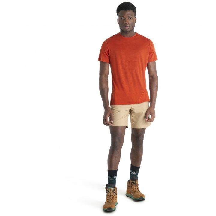Icebreaker Icebreaker Mens Merino 125 Cool-Lite™ Sphere III SS Tee Molten 0A56ZM Platou Sport 6