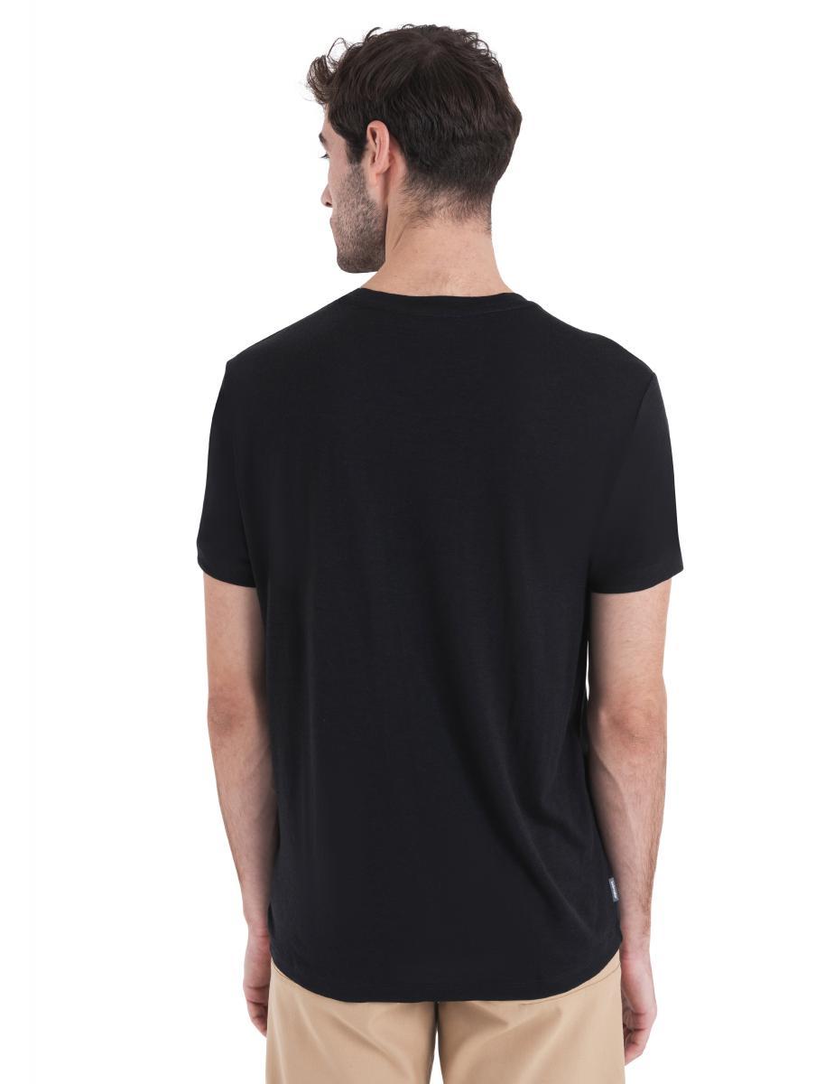 Icebreaker Icebreaker Mens Merino 150 Tech Lite III SS Tee Black 0A56WL Platou Sport 2