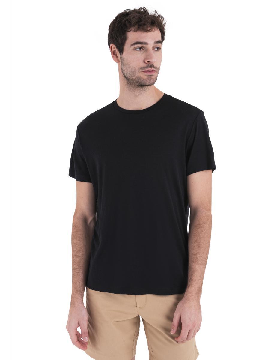 Icebreaker Icebreaker Mens Merino 150 Tech Lite III SS Tee Black 0A56WL Platou Sport 3