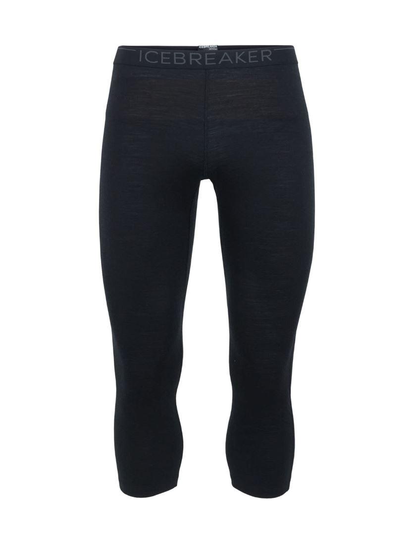 Icebreaker Icebreaker Mens Merino 200 Oasis 3-4 Leggings Black 104368 Platou Sport 1