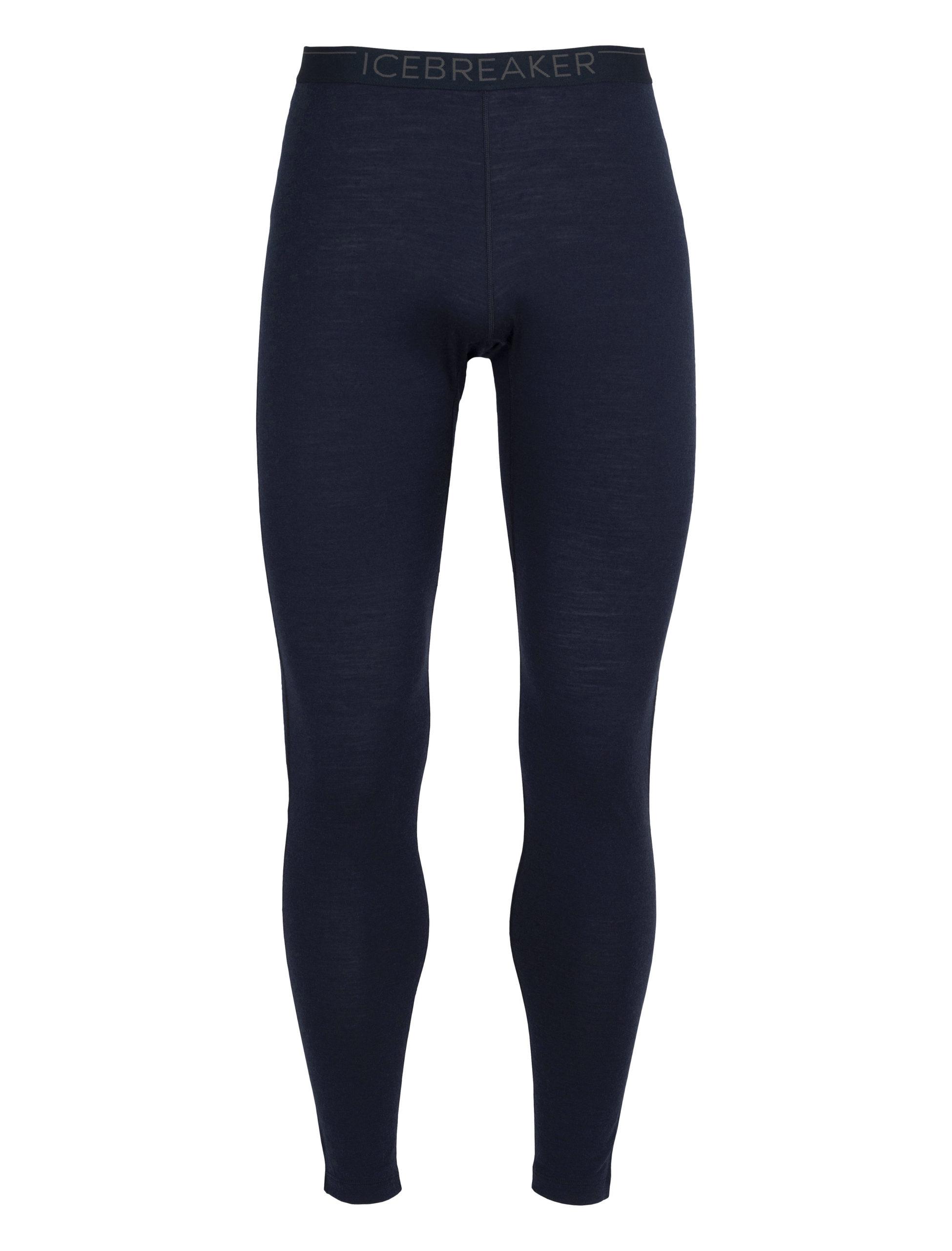 Icebreaker Icebreaker Mens Merino 200 Oasis Leggings Midnight Navy-Monsoon 104369 Platou Sport 1