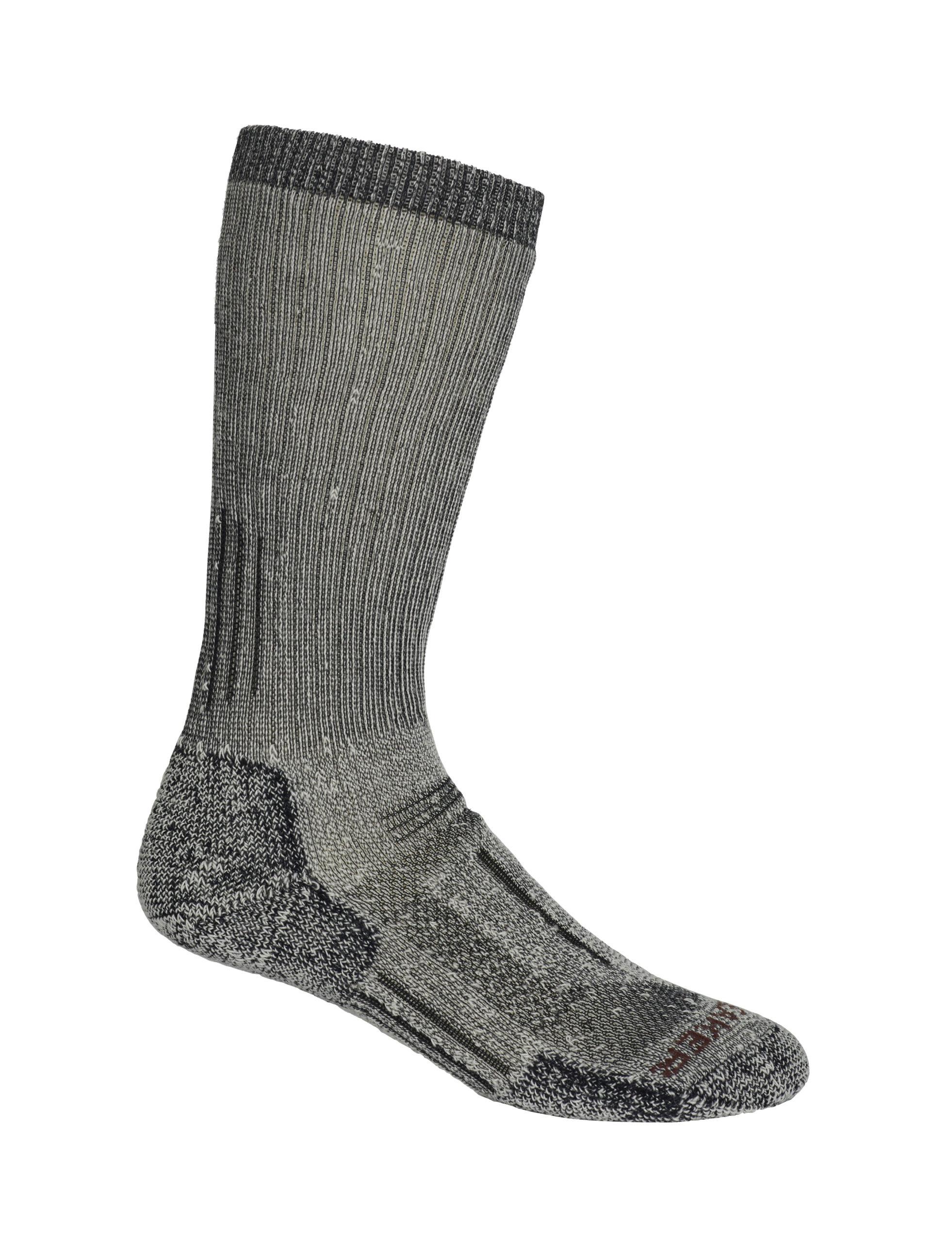 Icebreaker Icebreaker Mens Mountaineer Mid Calf Jet Heather-Espresso 101291 Platou Sport 1