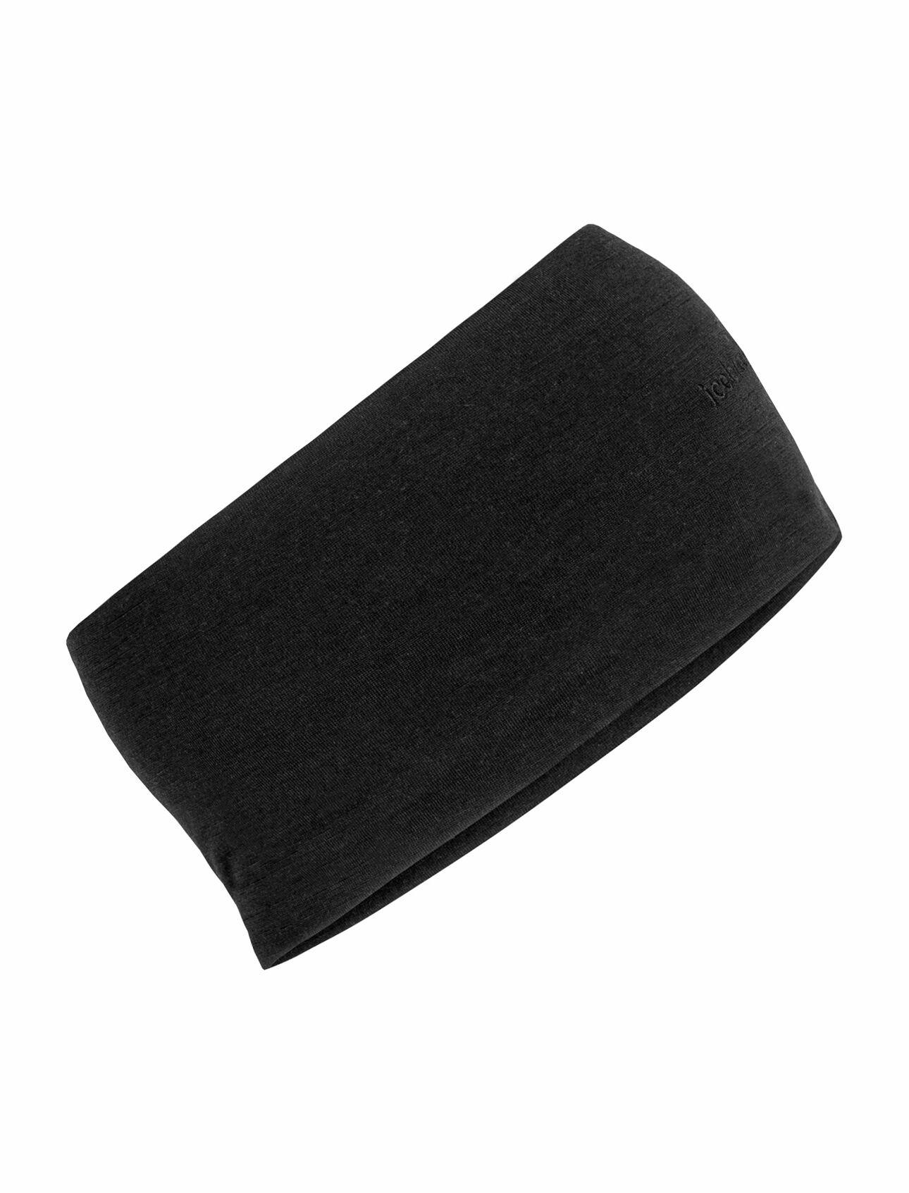 Icebreaker Icebreaker U Cool-Lite Flexi Headband Black Black 0A56FN Platou Sport 1
