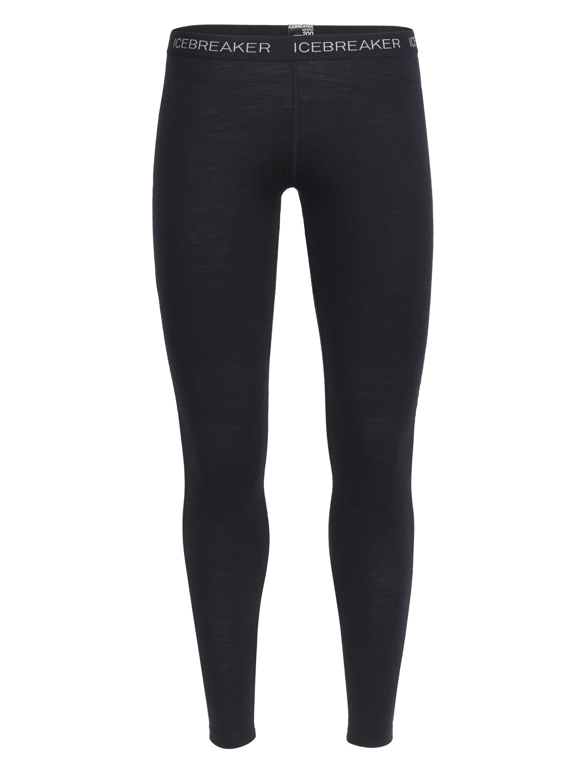 Icebreaker Icebreaker Womens 200 Oasis Leggings Black 104383 Platou Sport 1
