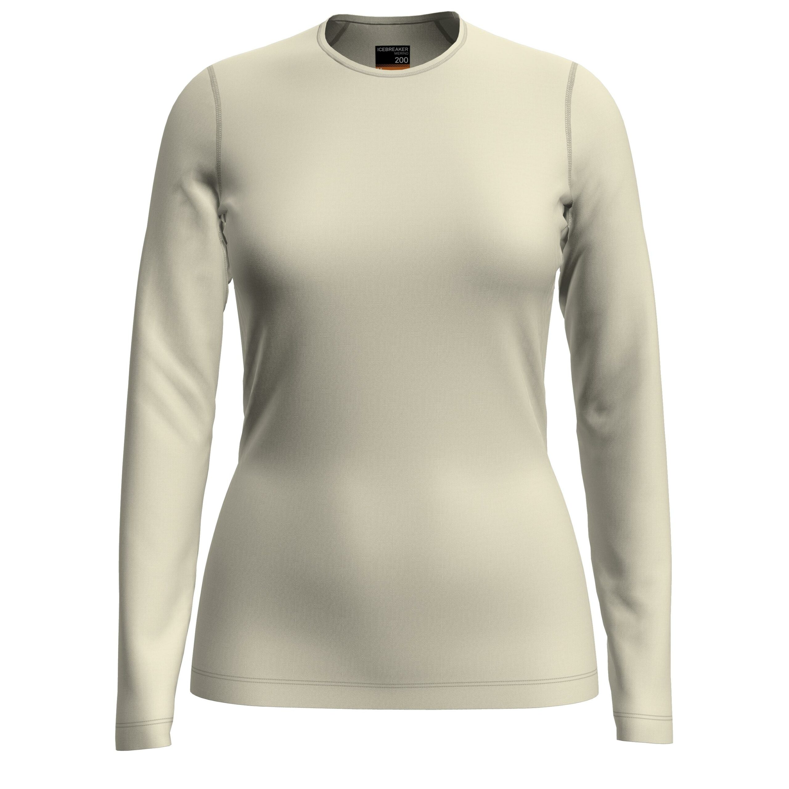 Icebreaker Icebreaker Womens 200 Oasis Ls Crewe Undyed 104375 Platou Sport 1