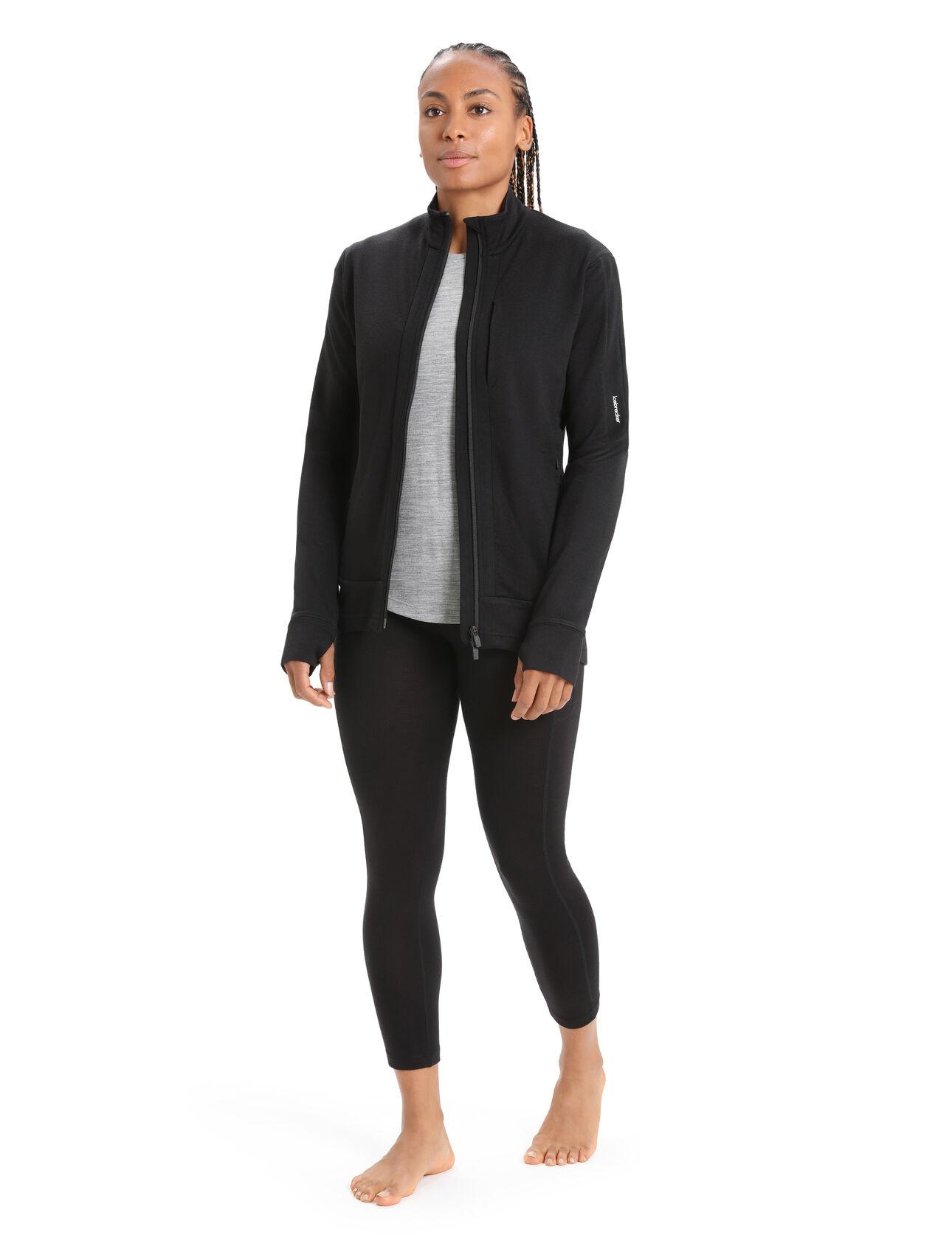 Icebreaker Icebreaker Womens Fastray High Rise Tights Black Black 0A56EW Platou Sport 8