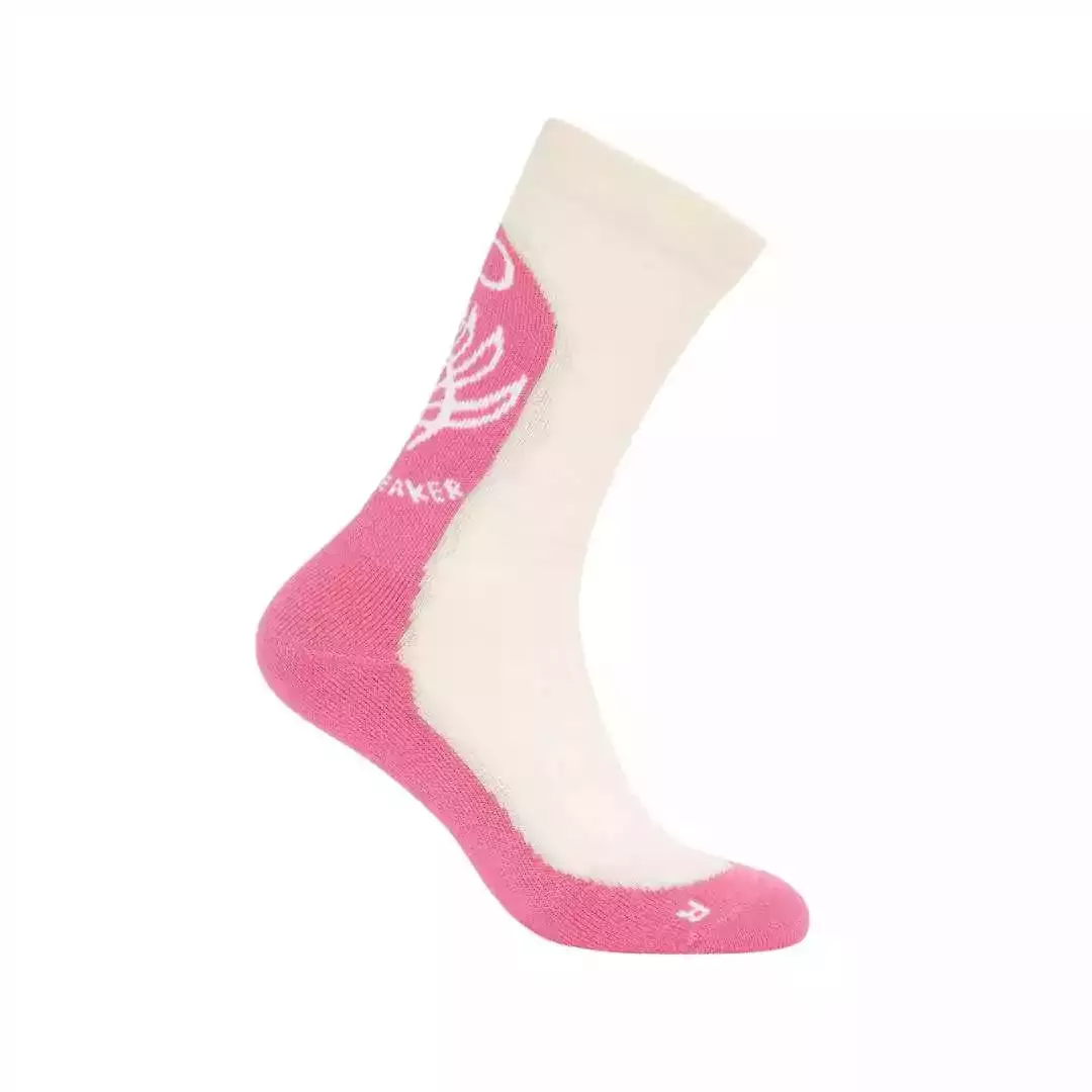 Icebreaker Icebreaker Womens Mer Hike+ Light Crew Fresh Fern Chalk-Pop-Snow 0A578V Platou Sport 1