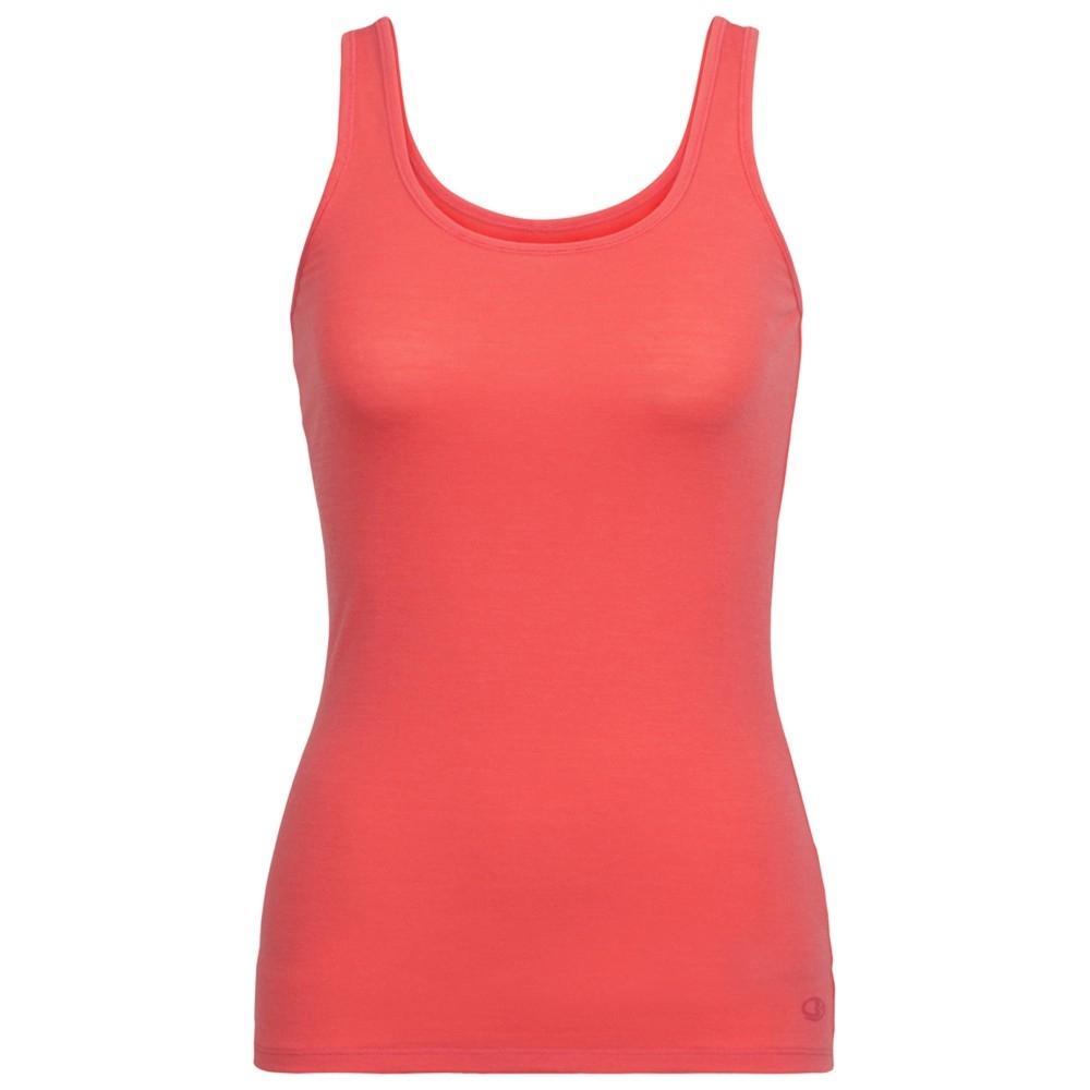 Icebreaker Icebreaker Womens Siren Tank Poppy Red 103213 Platou Sport 1