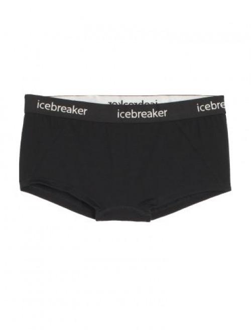 Icebreaker Icebreaker Womens Sprite Hot Pants Black-Black 103023 Platou Sport 1