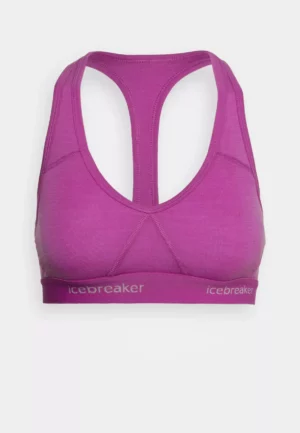 Icebreaker Womens Sprite Racerback Bra Cosmic