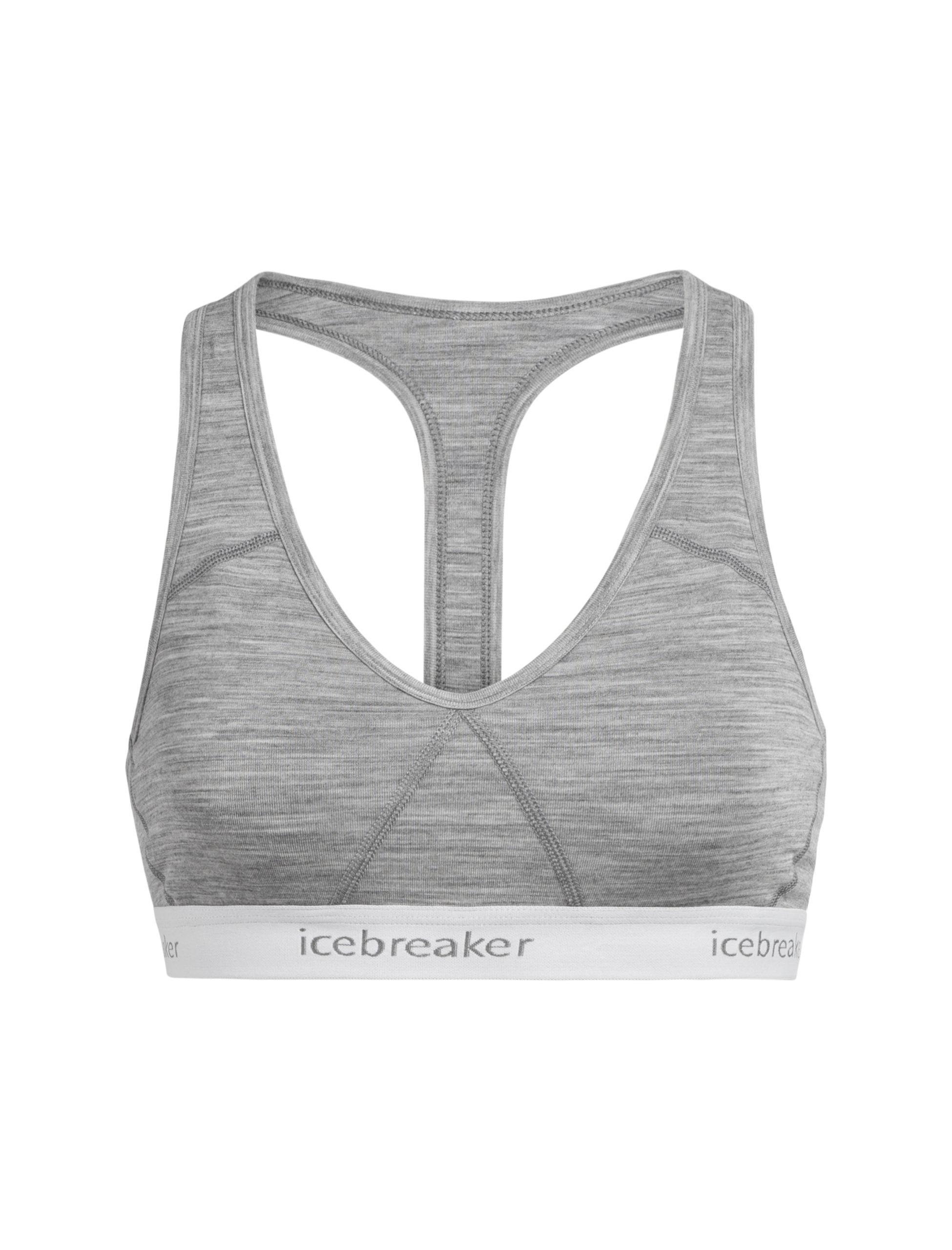 Icebreaker Icebreaker Womens Sprite Racerback Bra Metro Hthr 103020 Platou Sport 1