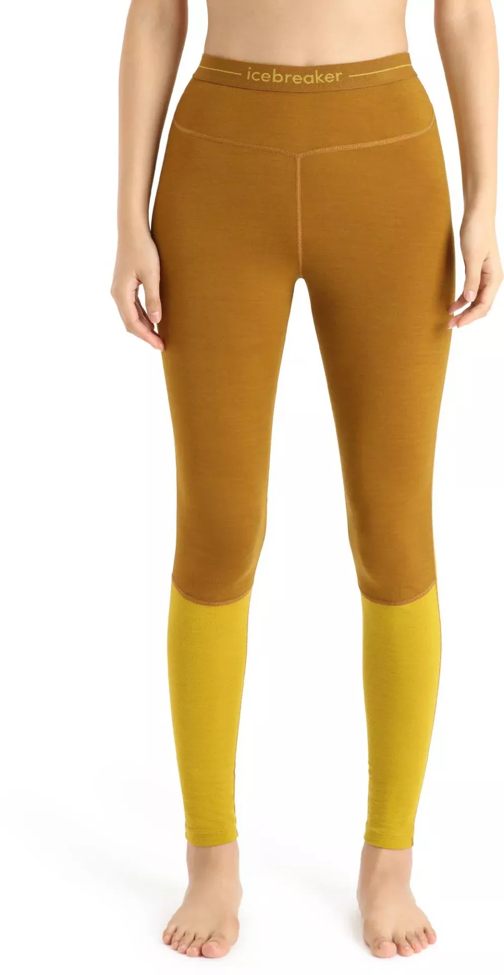 Icebreaker Icebreaker Womens Zoneknit 200 Leggings Clove-Silent Gol 0A56HE Platou Sport 1