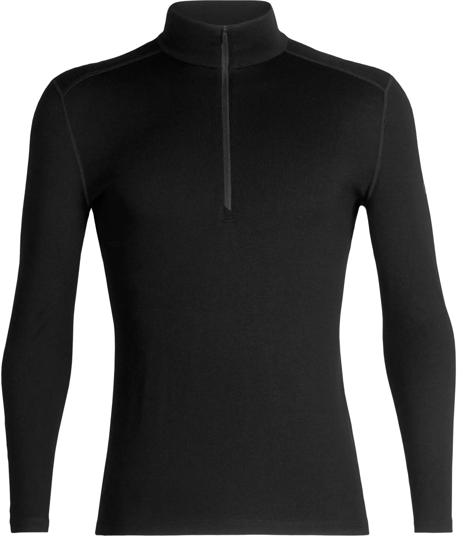 Icebreaker Icebreaker Men 260 Tech Ls Half Zip Black 104372 Platou Sport 1