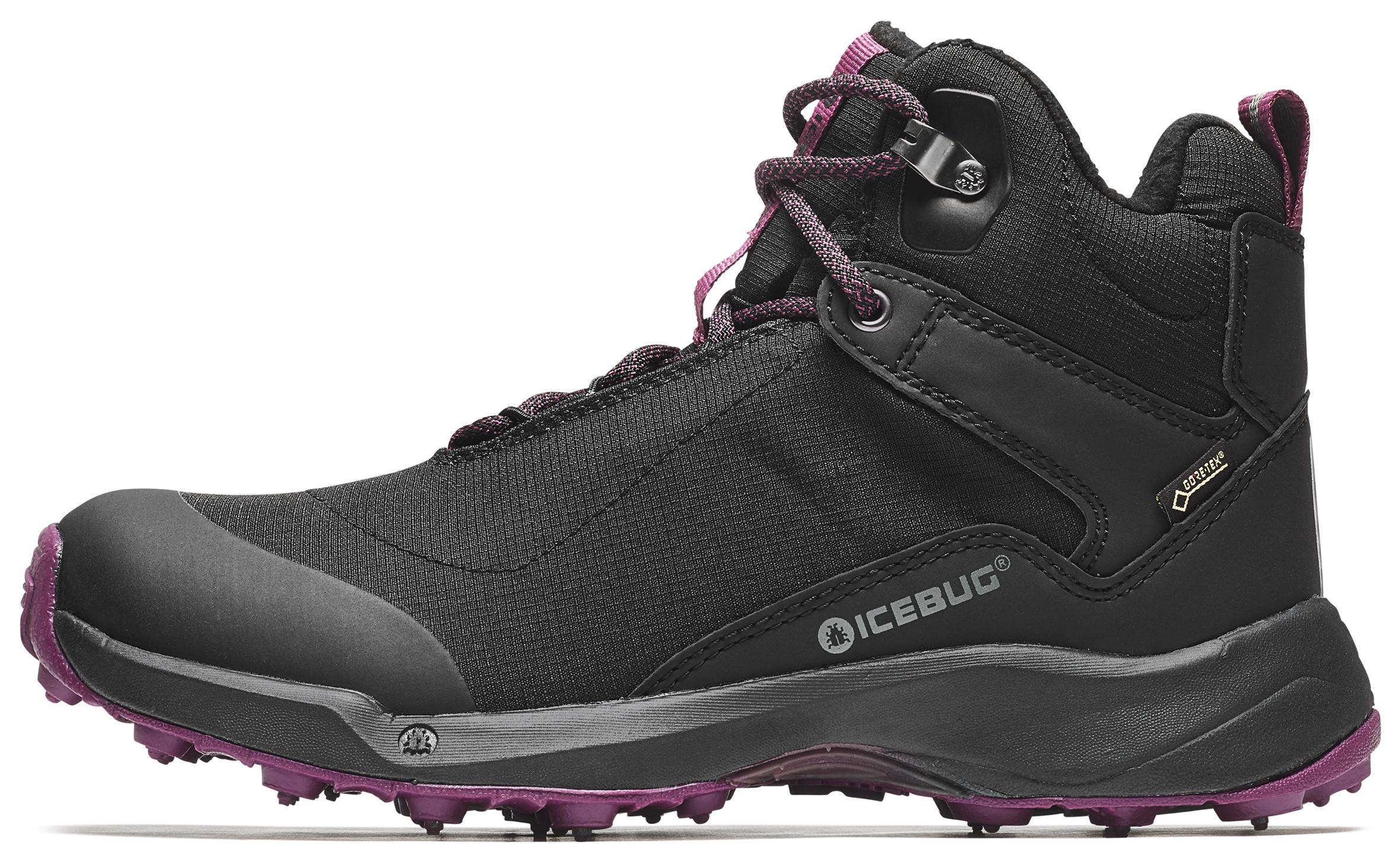Icebug Icebug Pace3 Womens Bugrip Gtx Black-Darkhibiscus F13052-9 Platou Sport 1