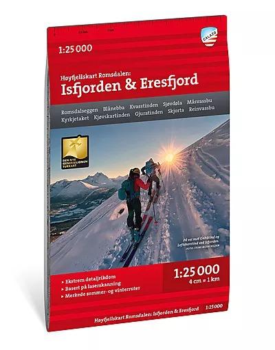 Ikke definert Høyfjellskart Romsdalen, Isfjorden & Eresfjord 1:25000 9789189371668 Platou Sport 1