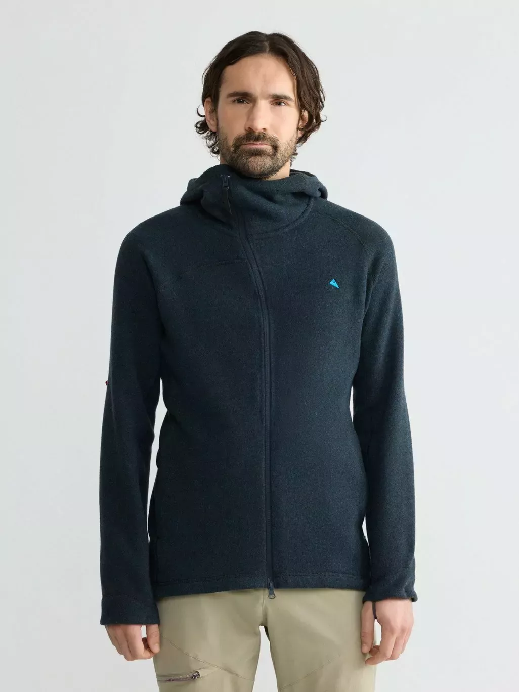 Ikke definert Klättermusen Balder 2.0 Zip Hoodie Ms Storm Blue 10518 Platou Sport 1