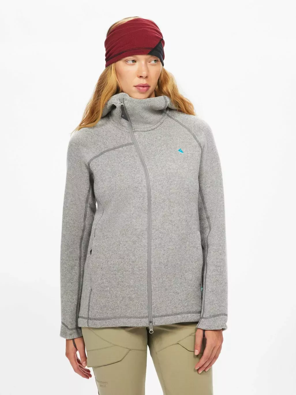 Ikke definert Klättermusen Balder 2.0 Zip Hoodie Womens Dark Moon 10519 Platou Sport 1