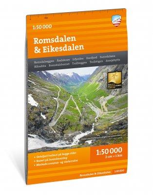 Ikke definert Turkart Romsdalen & Eikesdalen 1:50000 9789189371583 Platou Sport 1