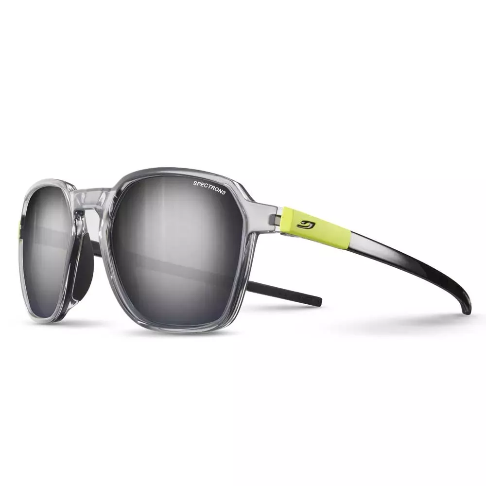 Julbo Julbo Drive Shiny Translucent Gray-Yellow-Black, Spectron 3 Polarized J5761120 Platou Sport 1