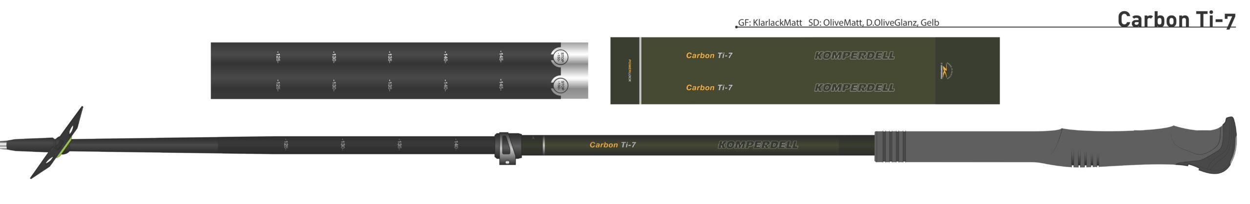 KOMPERDELL Komperdell Ti-7 346173 Platou Sport 1