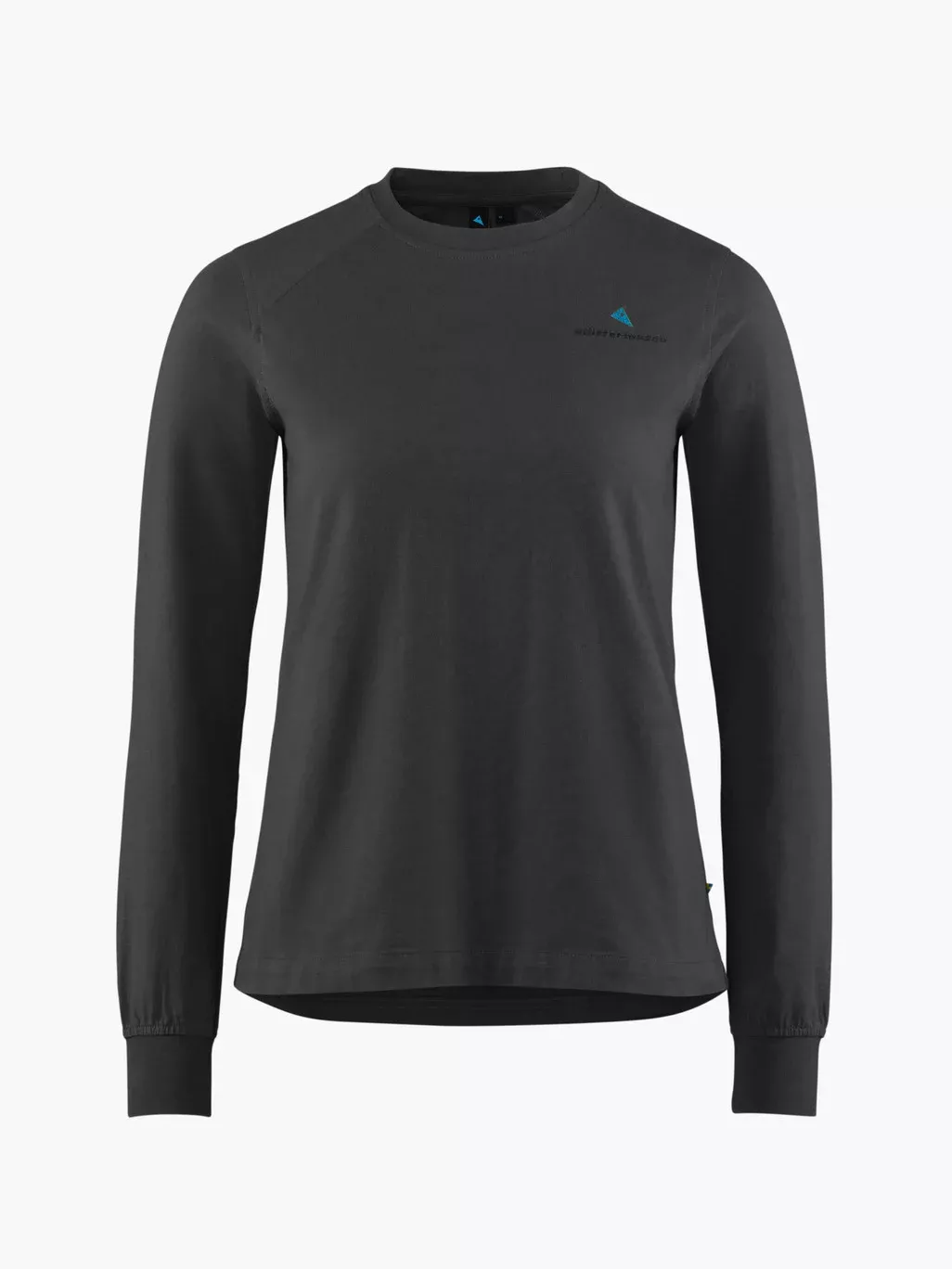 Klättermusen Klättermusen Root Logo LS Tee Womens Raven 10423 Platou Sport 1