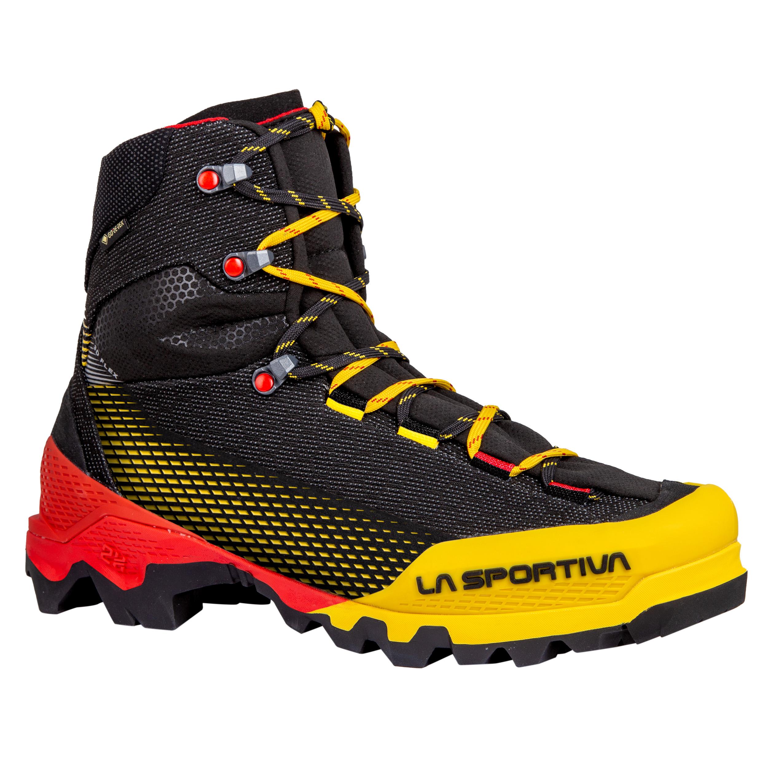 La Sportiva La Sportiva Aequilibrium St GTX Fjellstøvel Black-Yellow ZFMS098 Platou Sport 1