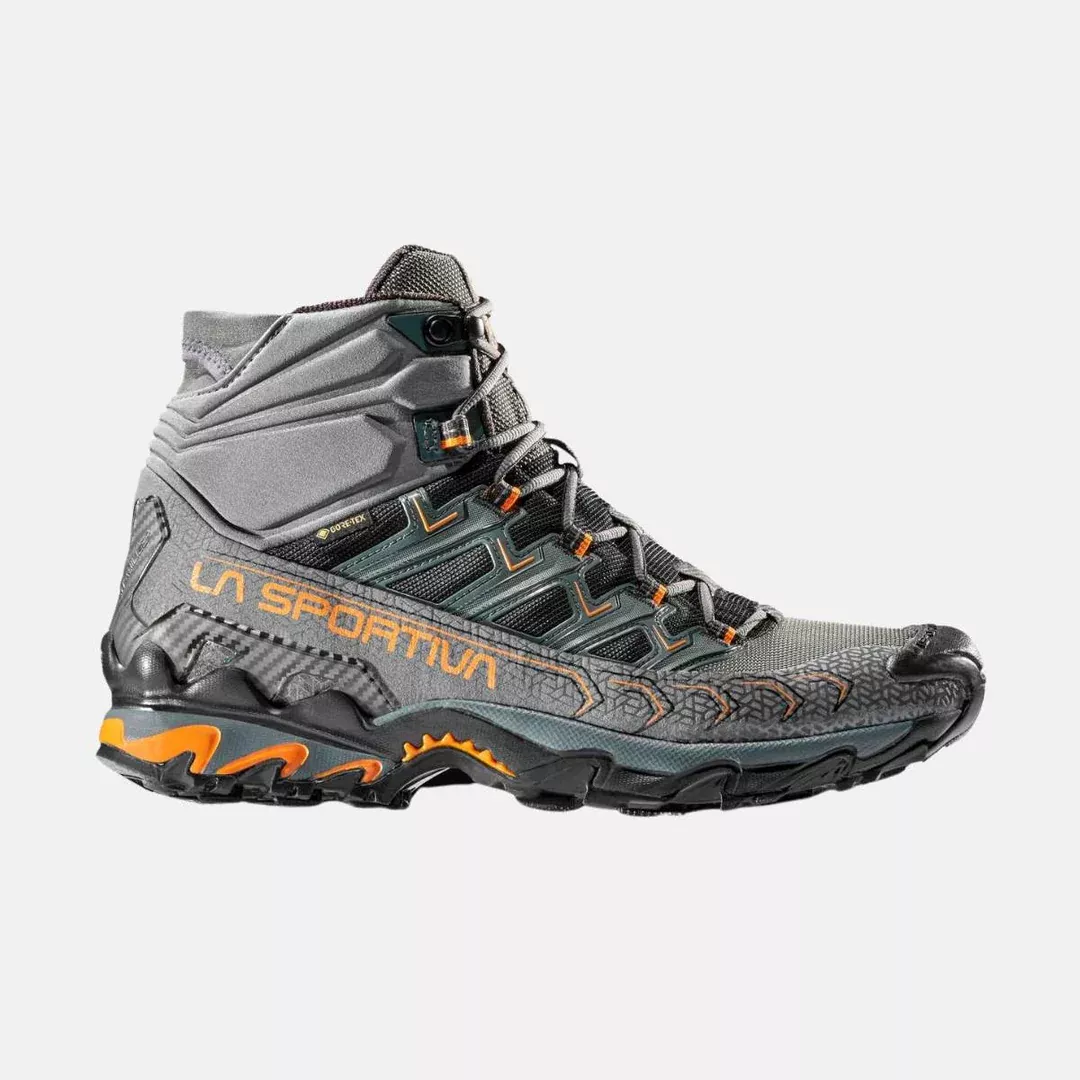 La Sportiva La Sportiva Ultra Raptor II Mid GTX Hikingsko Carbon-Hawaiian Sun LA34B Platou Sport 1