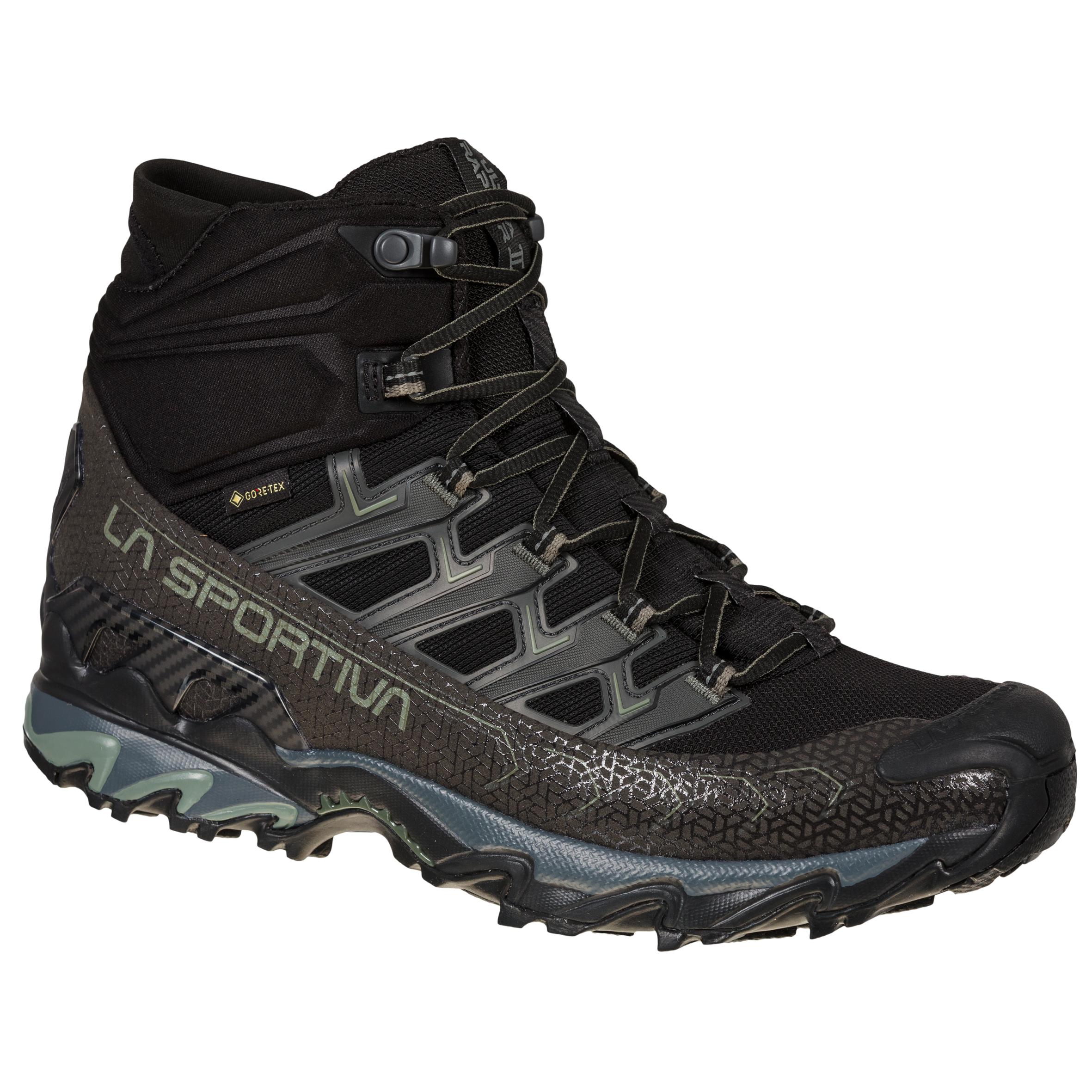 La Sportiva La Sportiva Ultra Raptor II Mid GTX Wide Hikingsko Black-Clay ZFHS152 Platou Sport 1