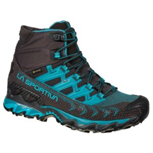 La Sportiva La Sportiva Ultra Raptor II Mid Gtx Wide Womans Hikingsko Carbon-Topaz ZFHS154 Platou Sport 1
