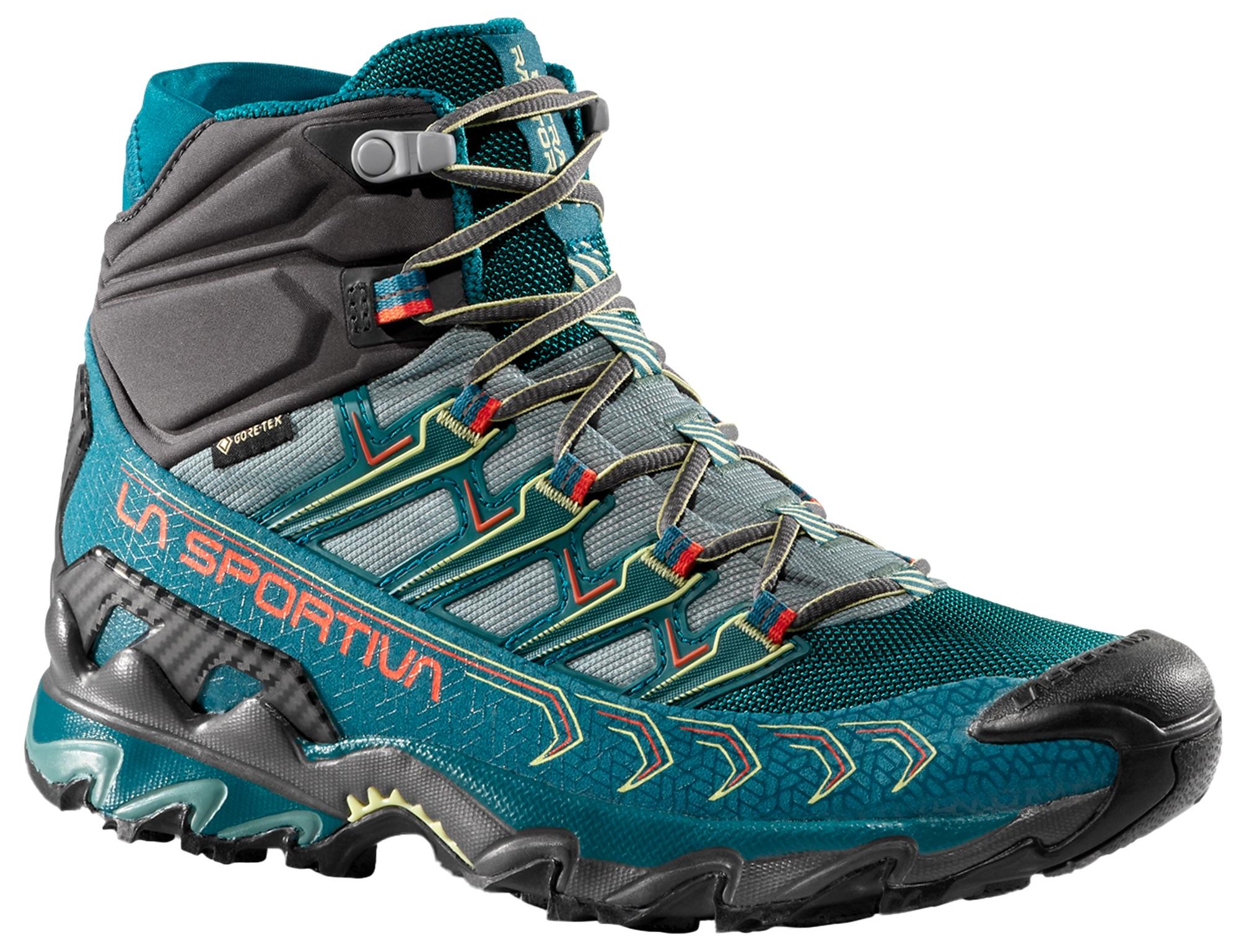 La Sportiva La Sportiva Ultra Raptor II Mid Gtx Womens Hikingsko Everglade-Juniper LA34D Platou Sport 1