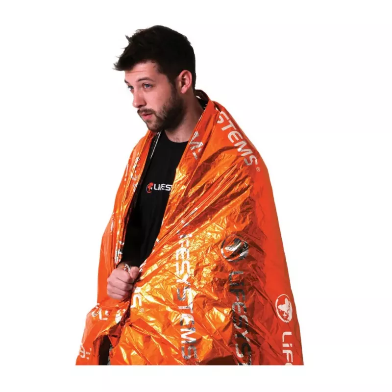 Lifesystems Lifesystems Overlevelsesduk Thermal Blanket Ny Oransje LS42120 Platou Sport 1