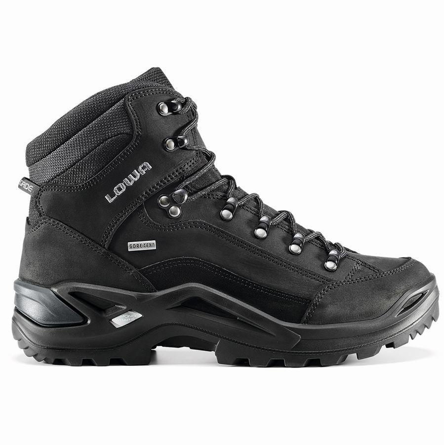 Lowa Lowa Renegade Gtx Mid Black-Black 310945 Platou Sport 1